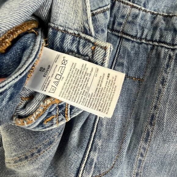 GAP Women's Overalls Size XS Multi Pocket Medium Wash Straight Leg - Picture 9 of 12